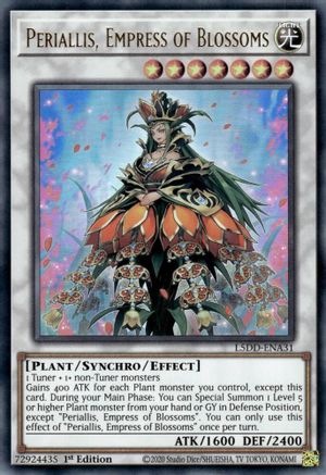 Periallis, Empress of Blossoms (L5DD-ENA31) -  - 1st Edition - Legendary 5D's Decks