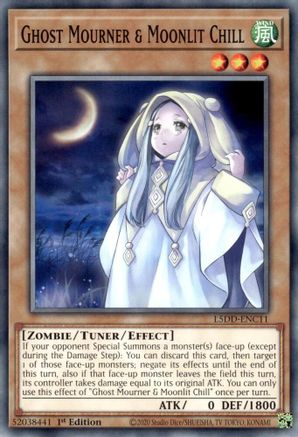 Ghost Mourner & Moonlit Chill (L5DD-ENC11) -  - 1st Edition - Legendary 5D's Decks