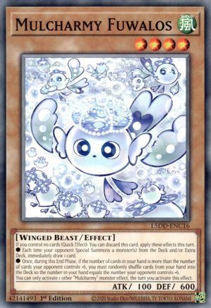 Mulcharmy Fuwalos (L5DD-ENC16) -  - 1st Edition - Legendary 5D's Decks