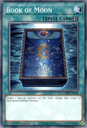Book of Moon (L5DD-ENC18) -  - 1st Edition - Legendary 5D's Decks