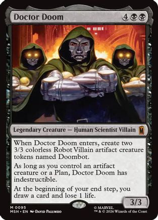 Doctor Doom (MSH-095) - Marvel Super Heroes - Foil