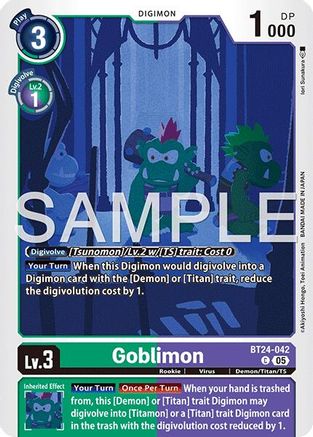 Goblimon (BT24-042)  Common - Time Stranger