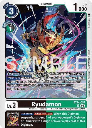 Ryudamon (BT24-054)  Uncommon - Time Stranger