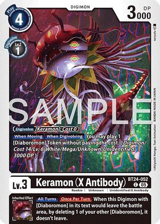 Keramon (X Antibody) (BT24-052)  Common - Time Stranger