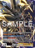 Alphamon Alternate Art BT22-063 SR (Cyber Eden)  - Foil
