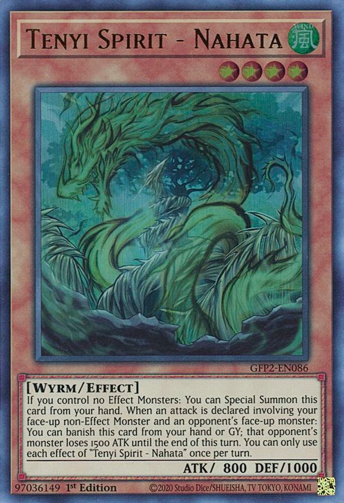 Tenyi Spirit - Nahata GFP2-EN086 (Ghosts From the Past: The 2nd Haunting)  - 1st Edition
