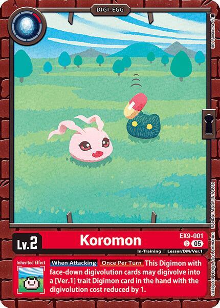 Koromon EX9-001 C (Versus Monsters) 