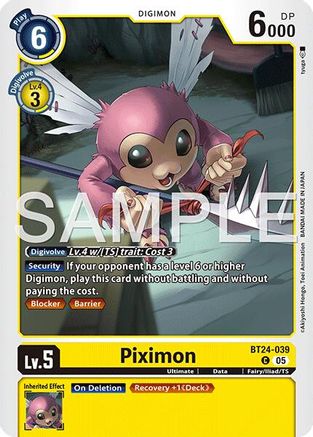 Piximon (BT24-039)  Common - Time Stranger
