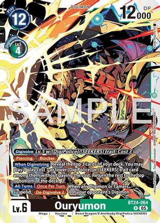 Ouryumon (BT24-064) Foil Rare - Time Stranger