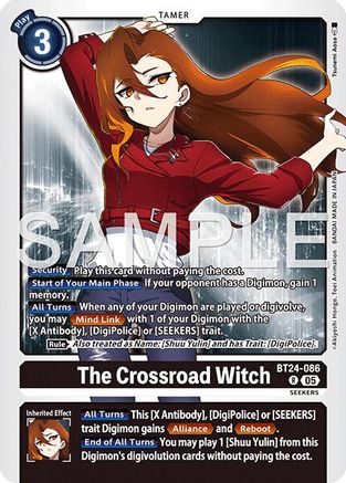 The Crossroad Witch (BT24-086) Foil Rare - Time Stranger