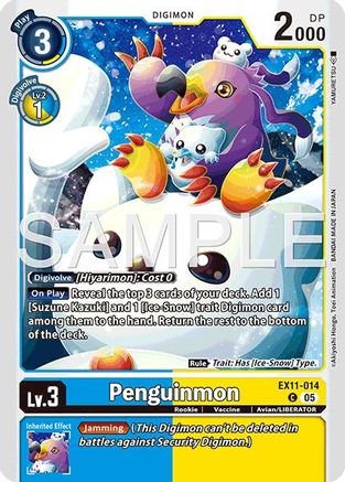 Penguinmon (EX11-014)  Common - Dawn of Liberator