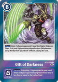Gift of Darkness BT13-109 R (Versus Royal Knights)  - Foil