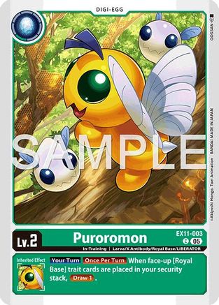 Puroromon (EX11-003)  Common - Dawn of Liberator