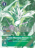 Green Memory Boost Starter Deck 18 Exclusive P-038 SR (Digimon Promotion Cards) 