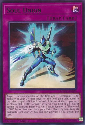 Soul Union (MZMU-EN028) - Rare - 1st Edition - Maze of Muertos