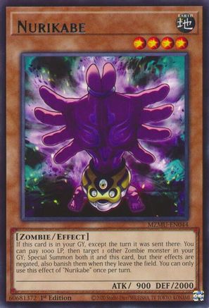 Nurikabe (MZMU-EN044) - Rare - Maze of Muertos