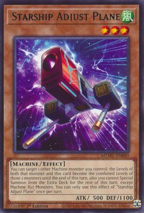 Starship Adjust Plane (MZMU-EN049) - Rare - Maze of Muertos