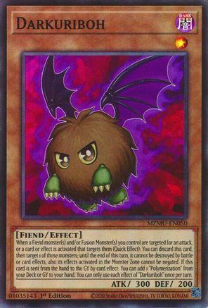 Darkuriboh (MZMU-EN050) - Super Rare - 1st Edition - Maze of Muertos