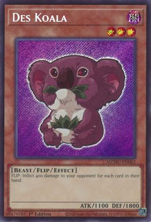 Des Koala (MZMU-EN062) - Secret Rare - 1st Edition - Maze of Muertos