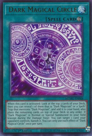 Dark Magical Circle (MZMU-EN068) - Ultra Rare - 1st Edition - Maze of Muertos