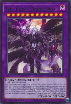 The First Darklord (MZMU-EN100) - Rare - Maze of Muertos