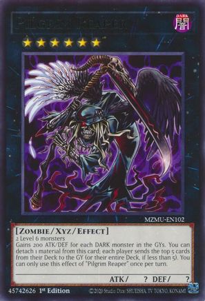 Pilgrim Reaper (MZMU-EN102) - Rare - 1st Edition - Maze of Muertos