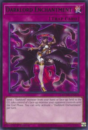 Darklord Enchantment (MZMU-EN124) - Rare - Maze of Muertos