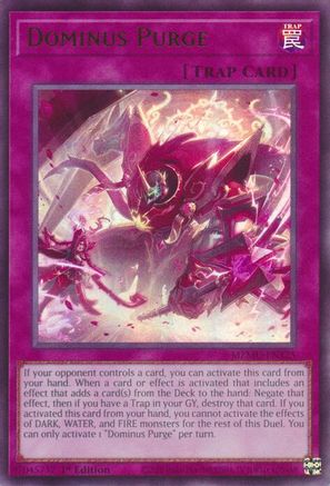 Dominus Purge (MZMU-EN125) - Ultra Rare - 1st Edition - Maze of Muertos