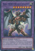 Evil HERO Wild Cyclone Blue LDS3-EN030 (Legendary Duelists: Season 3)  - 1st Edition