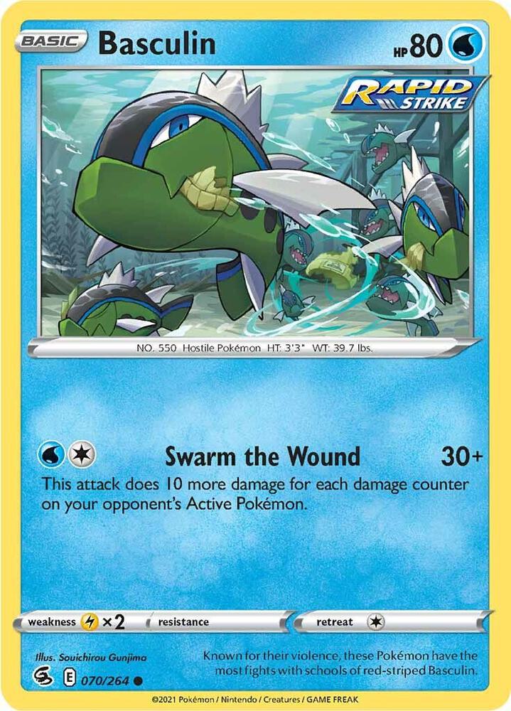 Basculin 070/264 (SWSH08: Fusion Strike) 