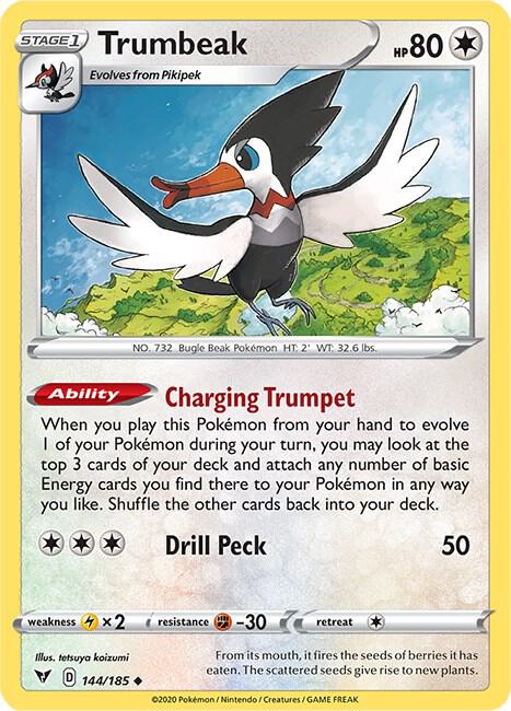 Trumbeak 144/185 (SWSH04: Vivid Voltage) 