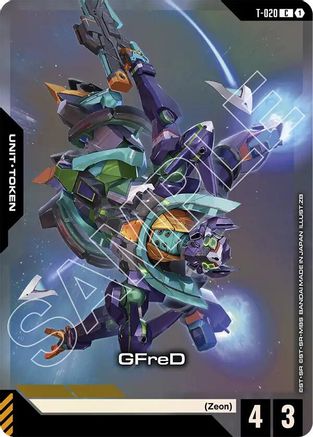 GFreD (T-020) (Premium Card Collection Gundam Assemble) (T-020) - Holofoil - Gundam Promotional Cards