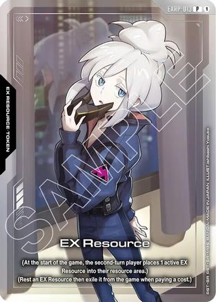 EX Resource (EXRP-013) (Mobile Suit Gundam GQuuuuuuX) (EXRP-013) - Holofoil - Promotional EX Resource Tokens