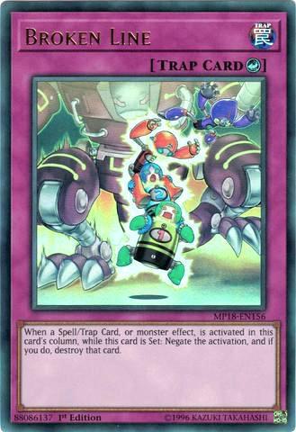 Broken Line MP18-EN156 (2018 Mega-Tins Mega Pack)  - 1st Edition