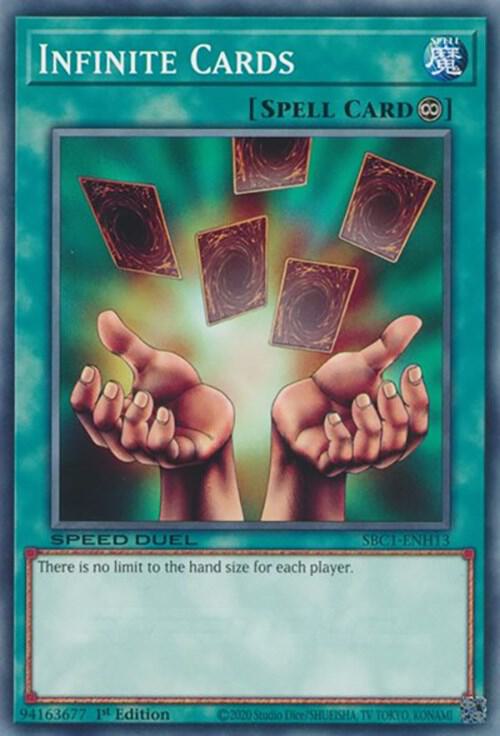 Infinite Cards SBC1-ENH13 (Speed Duel: Streets of Battle City)  - 1st Edition