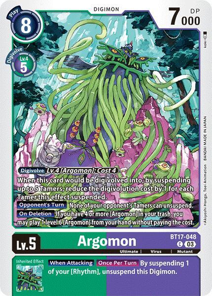 Argomon BT17 048 BT17-048 C (Secret Crisis) 