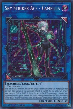 Sky Striker Ace - Camellia (Secret Rare) (L26D-ENS31) - Secret Rare - Legendary Modern Decks 2026