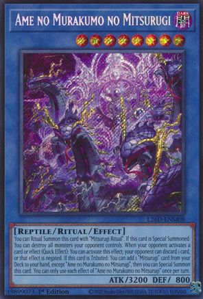 Ame no Murakumo no Mitsurugi (Secret Rare) (L26D-ENM08) - Secret Rare - Legendary Modern Decks 2026