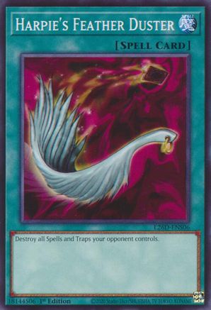 Harpie's Feather Duster (L26D-ENS06) - Common - Legendary Modern Decks 2026