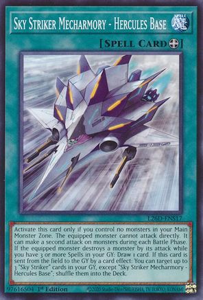 Sky Striker Mecharmory - Hercules Base (L26D-ENS17) - Common - Legendary Modern Decks 2026