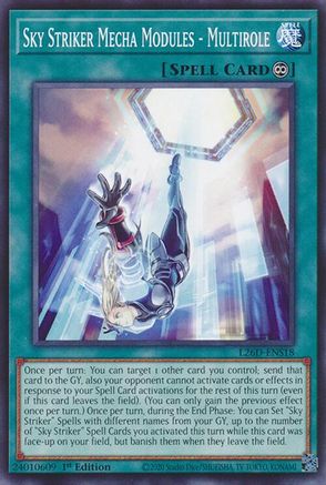Sky Striker Mecha Modules - Multirole (L26D-ENS18) - Common - Legendary Modern Decks 2026