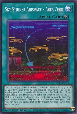 Sky Striker Airspace - Area Zero (L26D-ENS19) - Common - Legendary Modern Decks 2026
