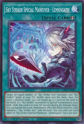 Sky Striker Special Maneuver - Lemnisgate! (L26D-ENS24) - Common - Legendary Modern Decks 2026