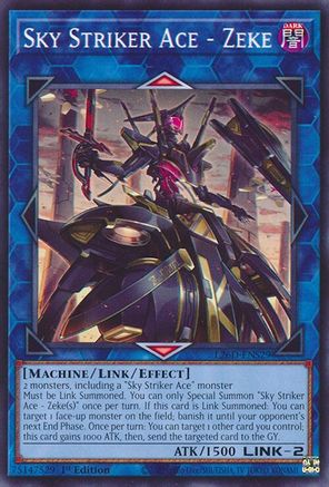 Sky Striker Ace - Zeke (L26D-ENS29) - Common - Legendary Modern Decks 2026