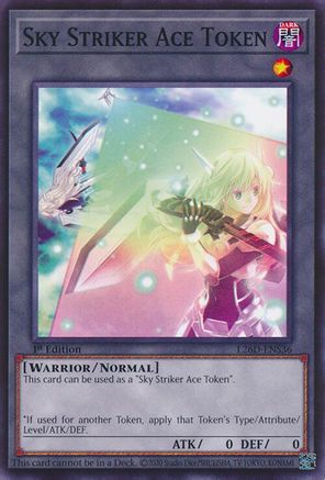 Sky Striker Ace Token (L26D-ENS36) - Common - Legendary Modern Decks 2026