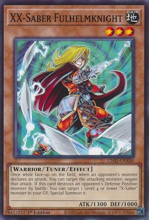XX-Saber Fulhelmknight (L26D-ENX06) - Common - Legendary Modern Decks 2026