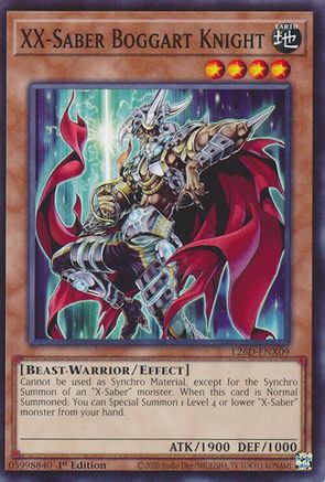 XX-Saber Boggart Knight (L26D-ENX09) - Common - Legendary Modern Decks 2026