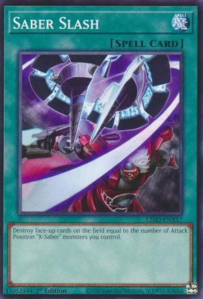 Saber Slash (L26D-ENX17) - Common - Legendary Modern Decks 2026