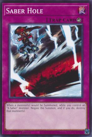 Saber Hole (L26D-ENX27) - Common - Legendary Modern Decks 2026