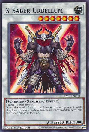 X-Saber Urbellum (L26D-ENX30) - Common - Legendary Modern Decks 2026